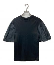 TOGA ARCHIVES（トーガアーカイブス）の古着「切替カットソー」｜ブラック