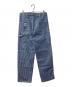 LEE (リー) ヒッコリーワークパンツ ブルー×ホワイト サイズ:M：5000円