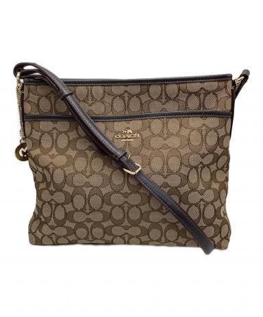 中古・古着通販】COACH (コーチ) ショルダーバッグ ブラウン｜ブランド