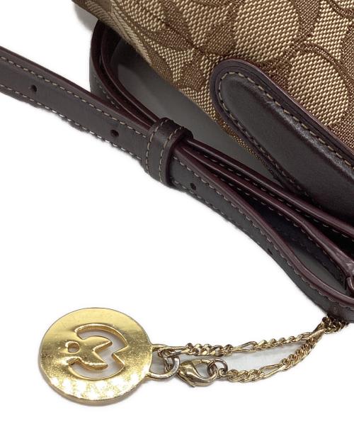 COACH（コーチ）COACH (コーチ) ショルダーバッグ ブラウンの古着・服飾アイテム