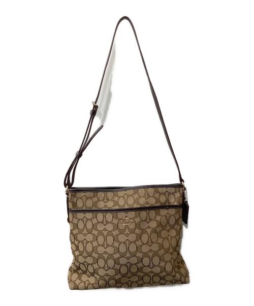 COACH（コーチ）COACH (コーチ) ショルダーバッグ ブラウンの古着・服飾アイテム
