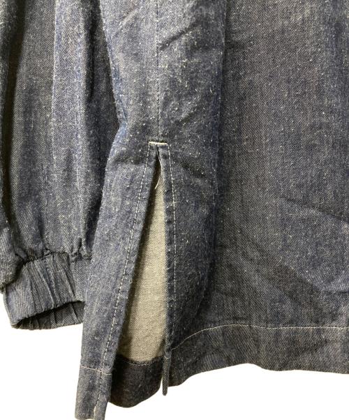 YORI（ヨリ）yori (ヨリ) デニムバックリボンギャザーブラウス インディゴ サイズ:Fの古着・服飾アイテム