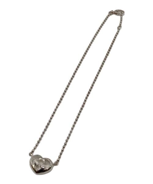 GUCCI（グッチ）GUCCI (グッチ) ハート ネックレス シルバーの古着・服飾アイテム