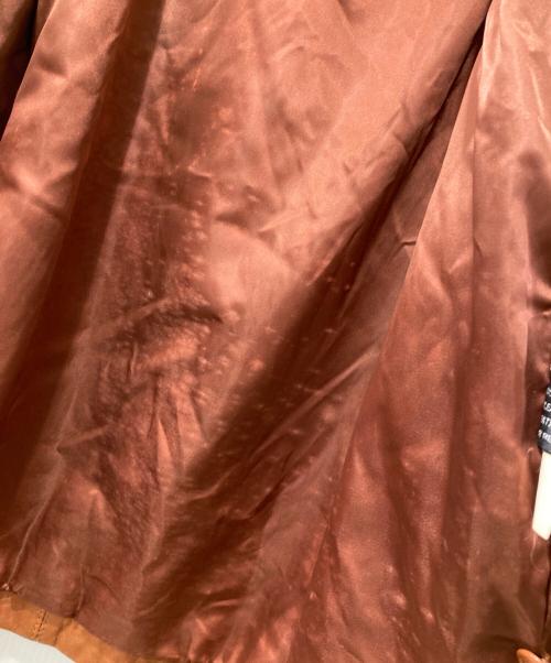 USED（ユーズド）USED (ユーズド) レザーコート ブラウン サイズ:Mの古着・服飾アイテム