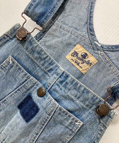 Wrangler（ラングラー）Wrangler (ラングラー) Ron Herman (ロンハーマン) デニムオーバーオール インディゴ サイズ:XSの古着・服飾アイテム