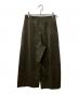 PAUL SMITH (ポールスミス) ハイウエスト ワイド パンツ カーキ サイズ:42：5000円