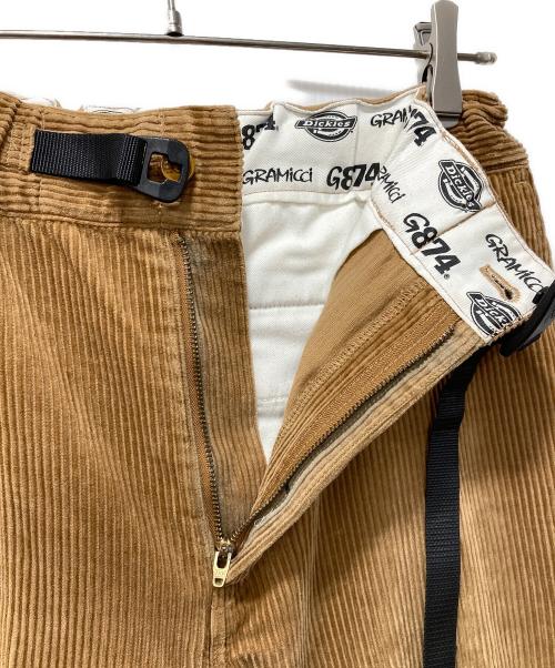 GRAMICCI（グラミチ）GRAMICCI (グラミチ) Dickies (ディッキーズ) コーデュロイパンツ ブラウン サイズ:Mの古着・服飾アイテム