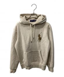 POLO RALPH LAUREN（ポロ・ラルフローレン）の古着「ロゴパーカー」｜ベージュ