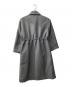 BEAUTY&YOUTH UNITED ARROWS (ビューティーアンドユースユナイテッドアローズ) ダブルクロスツイルドローストリングコート グレー サイズ:S：7000円