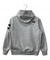 THE NORTH FACE (ザ ノース フェイス) SQUARE LOGO FULLZIP /スクエアロゴ ロゴ フルジップ パーカー グレー サイズ:M：6000円