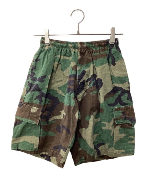 OLD STUSSY（オールドステューシー）OLD stussy (オールドステューシー) ハーフパンツ カーキ サイズ:XSの古着・服飾アイテム