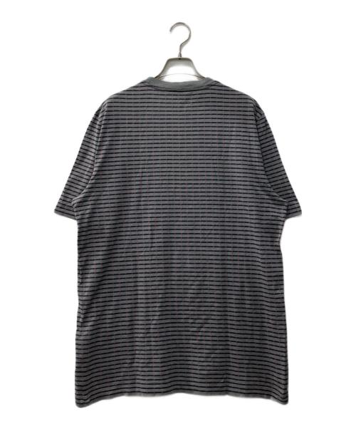 LOUIS VUITTON（ルイ ヴィトン）LOUIS VUITTON (ルイ ヴィトン) ボーダーTシャツ グレー サイズ:XLの古着・服飾アイテム