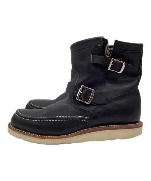 CHIPPEWA（チペワ）CHIPPEWA (チペワ) エンジニアブーツ ブラック サイズ:26.5の古着・服飾アイテム