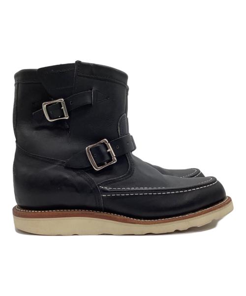 CHIPPEWA（チペワ）CHIPPEWA (チペワ) エンジニアブーツ ブラック サイズ:26.5の古着・服飾アイテム