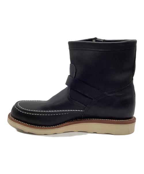 CHIPPEWA（チペワ）CHIPPEWA (チペワ) エンジニアブーツ ブラック サイズ:26.5の古着・服飾アイテム
