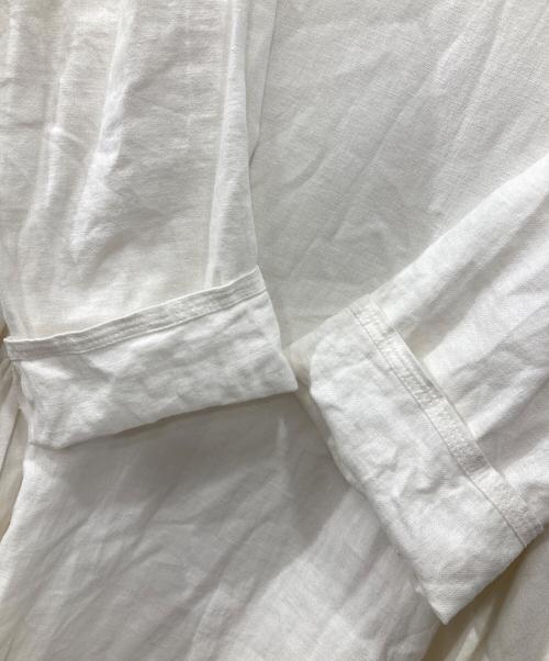 Curensology（カレンソロジー）Curensology (カレンソロジー) コットンリネンワンピース ホワイト サイズ:Fの古着・服飾アイテム