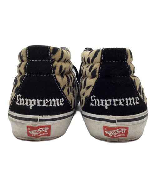 SUPREME（シュプリーム）SUPREME (シュプリーム) VANS (ヴァンズ) Sk8-Mid Pro/ミッドカットスニーカー ブラック×ブラウン サイズ:29の古着・服飾アイテム