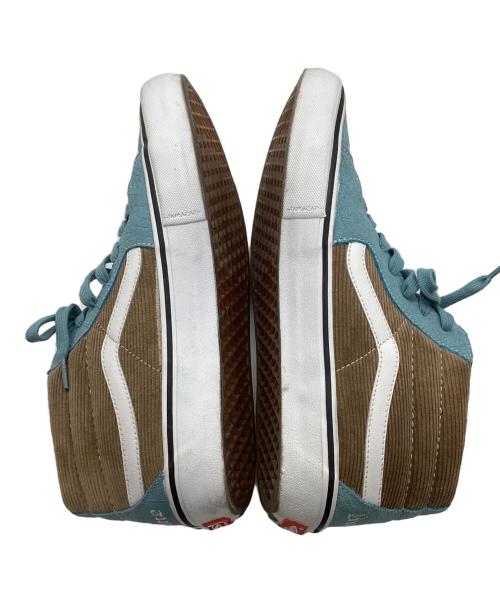 SUPREME（シュプリーム）SUPREME (シュプリーム) VANS (ヴァンズ) Sk8-Mid Pro ブルー×ブラウン サイズ:29の古着・服飾アイテム