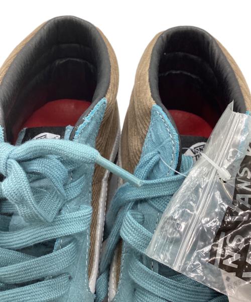 SUPREME（シュプリーム）SUPREME (シュプリーム) VANS (ヴァンズ) Sk8-Mid Pro ブルー×ブラウン サイズ:29の古着・服飾アイテム