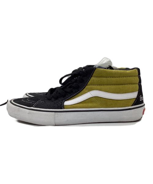VANS（ヴァンズ）VANS (ヴァンズ) SUPREME (シュプリーム) Sk8-Mid Pro ブラック×カーキ サイズ:29の古着・服飾アイテム