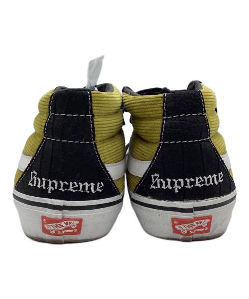 VANS（ヴァンズ）VANS (ヴァンズ) SUPREME (シュプリーム) Sk8-Mid Pro ブラック×カーキ サイズ:29の古着・服飾アイテム