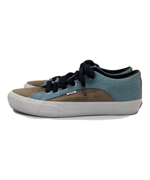 VANS（ヴァンズ）VANS (ヴァンズ) Supreme (シュプリーム) LAMPIN PRO ブルー×ブラウン サイズ:29の古着・服飾アイテム