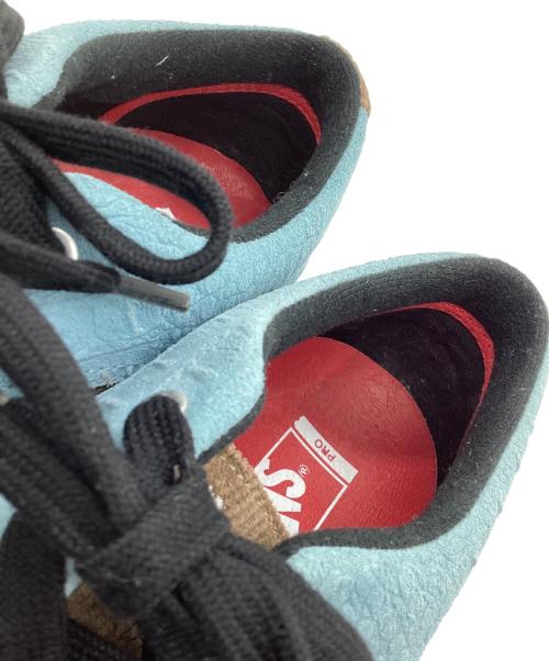 VANS（ヴァンズ）VANS (ヴァンズ) Supreme (シュプリーム) LAMPIN PRO ブルー×ブラウン サイズ:29の古着・服飾アイテム
