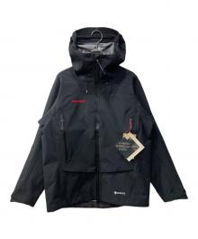 MAMMUT（マムート）の古着「アルパイン ガイド ハードシェル フーデッド ジャケット アジアンフィット クラシック」｜ブラック