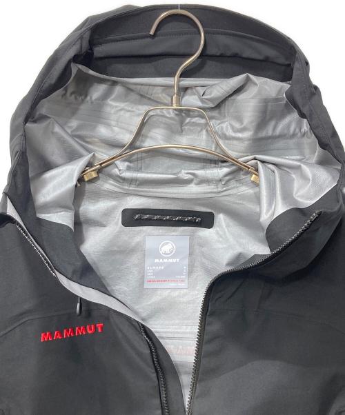 MAMMUT（マムート）MAMMUT (マムート) アルパイン ガイド ハードシェル フーデッド ジャケット アジアンフィット クラシック ブラック サイズ:Mの古着・服飾アイテム