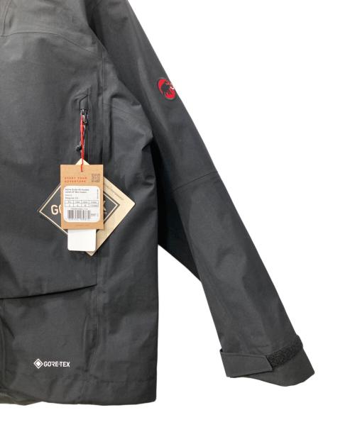 MAMMUT（マムート）MAMMUT (マムート) アルパイン ガイド ハードシェル フーデッド ジャケット アジアンフィット クラシック ブラック サイズ:Mの古着・服飾アイテム