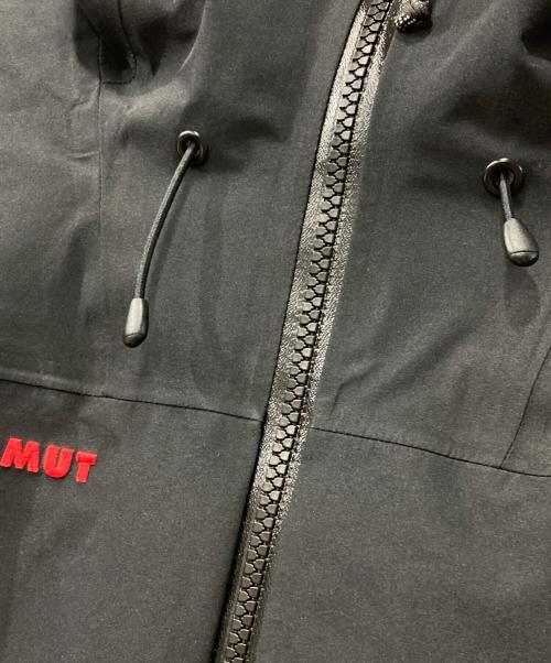 MAMMUT（マムート）MAMMUT (マムート) アルパイン ガイド ハードシェル フーデッド ジャケット アジアンフィット クラシック ブラック サイズ:Mの古着・服飾アイテム