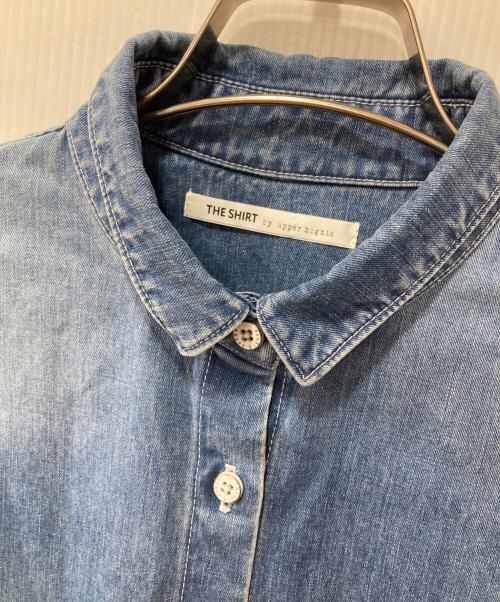 upper hights（アッパーハイツ）upper hights (アッパーハイツ) デニムシャツワンピース ブルー サイズ:1の古着・服飾アイテム