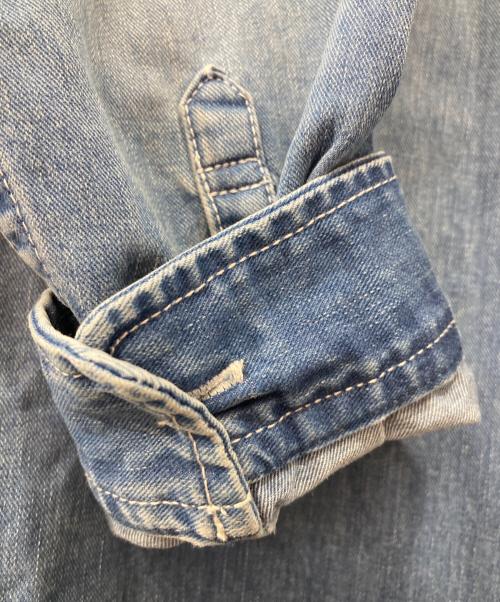 upper hights（アッパーハイツ）upper hights (アッパーハイツ) デニムシャツワンピース ブルー サイズ:1の古着・服飾アイテム
