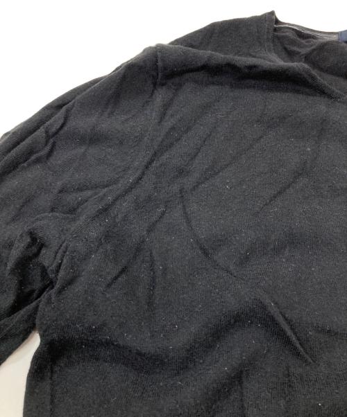 BURBERRY LONDON（バーバリーロンドン）BURBERRY LONDON (バーバリーロンドン) カシミア混ニットカーディガン ブラック サイズ:5の古着・服飾アイテム