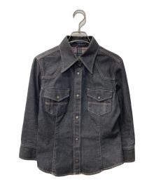 BURBERRY LONDON（バーバリーロンドン）の古着「デニムシャツ」｜インディゴ
