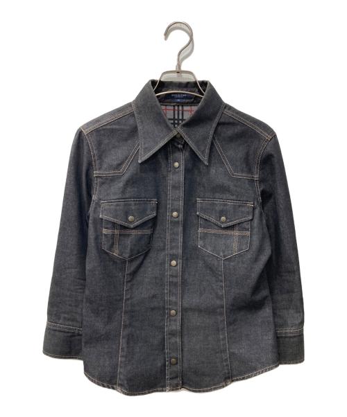 BURBERRY LONDON（バーバリーロンドン）BURBERRY LONDON (バーバリーロンドン) デニムシャツ インディゴ サイズ:40の古着・服飾アイテム