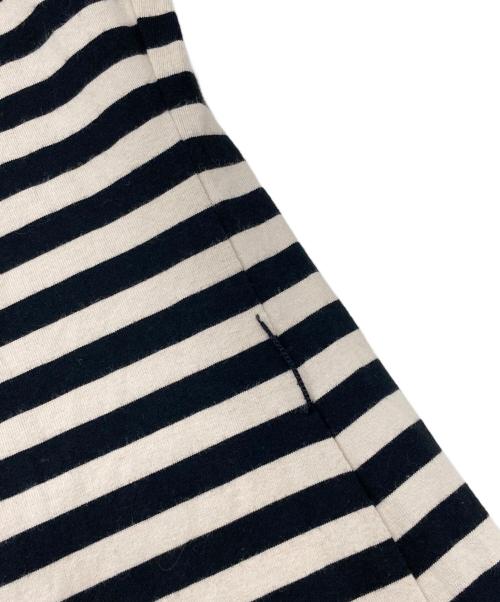 BURBERRY LONDON（バーバリーロンドン）BURBERRY LONDON (バーバリーロンドン) ボーダーカットソー ブラック×ベージュ サイズ:2の古着・服飾アイテム