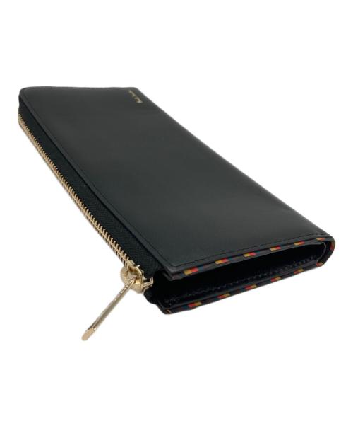 PAUL SMITH（ポールスミス）Paul Smith (ポールスミス) 長財布 ブラックの古着・服飾アイテム