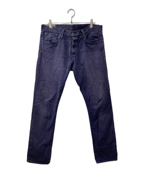 POLO RALPH LAUREN（ポロ・ラルフローレン）POLO RALPH LAUREN (ポロ・ラルフローレン) デニムパンツ ネイビー サイズ:33/32の古着・服飾アイテム