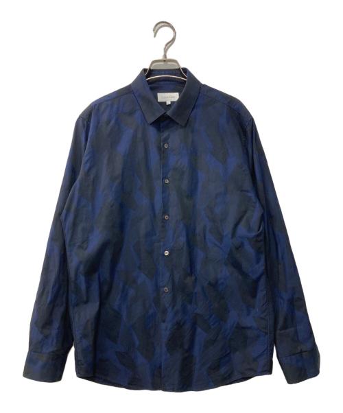 Calvin Klein（カルバンクライン）Calvin Klein (カルバンクライン) シャツ ネイビー サイズ:Lの古着・服飾アイテム