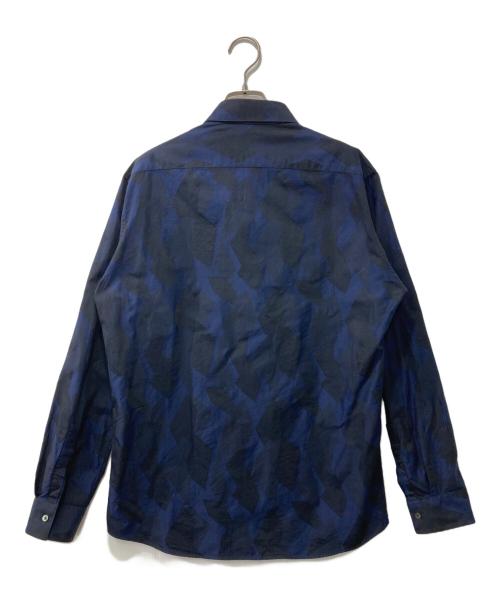 Calvin Klein（カルバンクライン）Calvin Klein (カルバンクライン) シャツ ネイビー サイズ:Lの古着・服飾アイテム