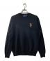 POLO RALPH LAUREN（ポロ・ラルフローレン）の古着「ポロベアワッペンニット」｜ブラック