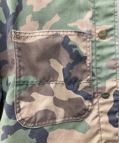 Pointer（ポインター）Pointer (ポインター) 迷彩カバーオール カーキ サイズ:Sの古着・服飾アイテム