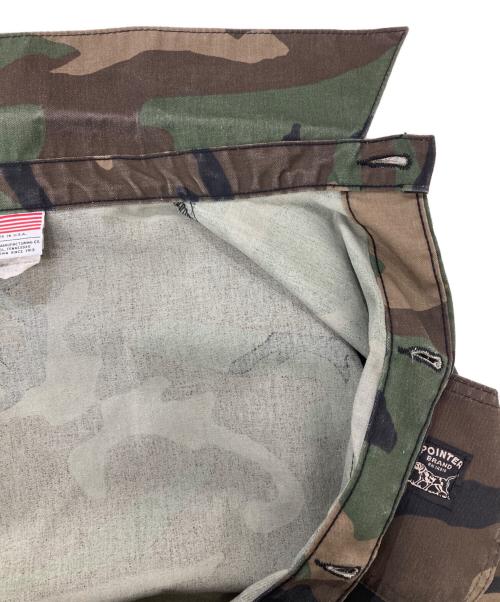Pointer（ポインター）Pointer (ポインター) 迷彩カバーオール カーキ サイズ:Sの古着・服飾アイテム