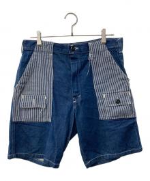 Stan Ray（スタンレー）の古着「80s/USA製/ヒッコリーハーフパンツ」｜インディゴ