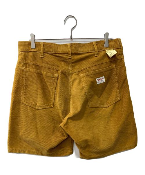 SMITH'S AMERICAN（スミスアメリカン）SMITH'S AMERICAN (スミスアメリカン) 90s/コーデュロイハーフパンツ イエロー サイズ:W33L30の古着・服飾アイテム
