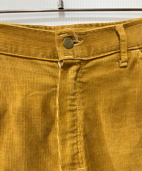 SMITH'S AMERICAN（スミスアメリカン）SMITH'S AMERICAN (スミスアメリカン) 90s/コーデュロイハーフパンツ イエロー サイズ:W33L30の古着・服飾アイテム