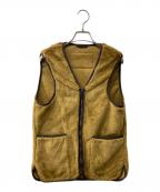 Barbourバブアー）の古着「ボアライナーベスト」｜ブラウン