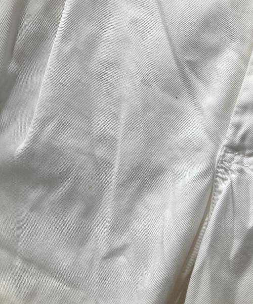 COMME des GARCONS SHIRT（コムデギャルソンシャツ）COMME des GARCONS SHIRT (コムデギャルソンシャツ) 2タックテーパードパンツ/フランス製 ホワイト サイズ:XSの古着・服飾アイテム