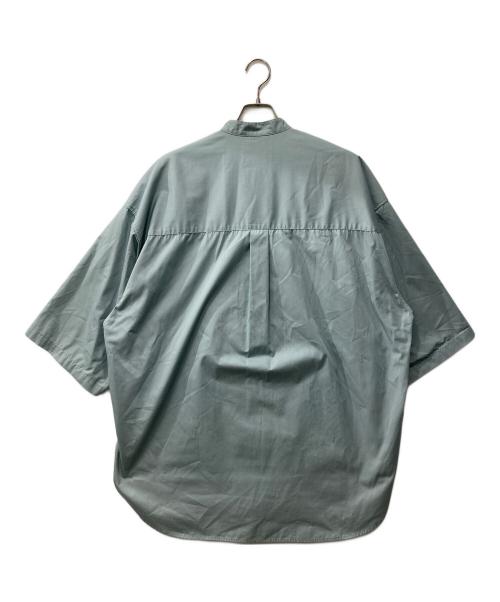 MAISON SPECIAL（メゾンスペシャル）MAISON SPECIAL (メゾンスペシャル) Dickies (ディッキーズ) バンドカラーシャツ スカイブルー サイズ:00の古着・服飾アイテム